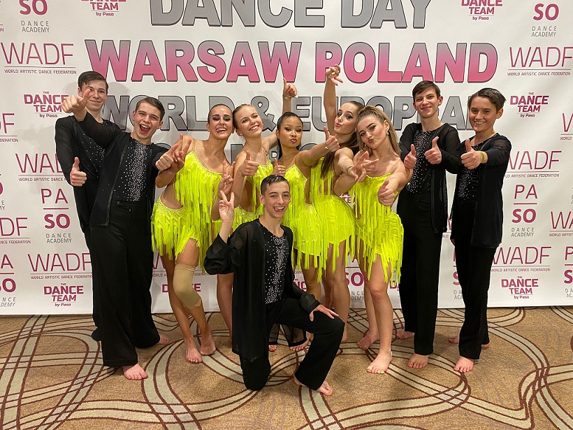 Crossdance Taneční klub CrossDance přivezl ze světového šampionátu WADF ve Varšavě ...